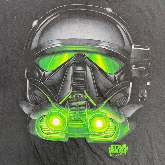 Star Wars Rogue One Death Trooper Tee Thrifted Vintage Style Size XL - Picture 4 of 10